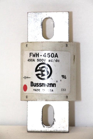 FWH - 450A Bussmann 450A 500V ac/dc - Used