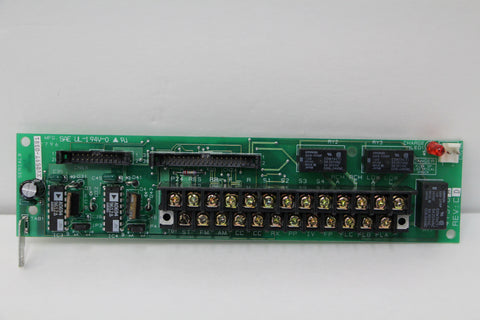 Toshiba G3 Tosvert-130 Transistor Inverter Terminal Board 41578 A Rev. E G - Used