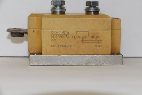 SKKH 250/16 E Semikron SEMIPACK® 3 Thyristor / Diode Modules - Used