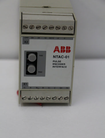 ABB Pulse Encoder Interface Module NTAC-01 Rev: D - Used