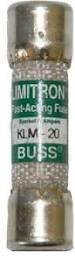 Bussmann KLM-20 20 Amp Limitron Fast Acting Fuse - Used